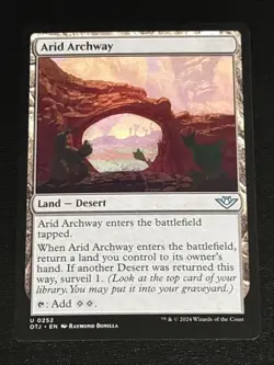 MTG Outlaws of Thunder Junction Arid Archway 0252 - Image 1