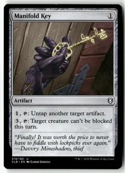 Manifold Key 319 Commander Legends: Battle for Baldur's Gate Uncommon NM - Image 1