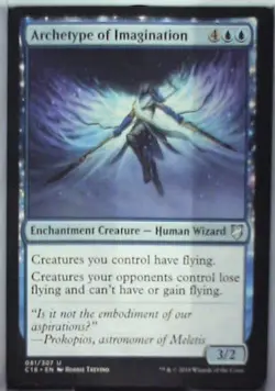 Archetype of Imagination - Commander 2018: #81, Magic: The Gathering Nm C351 - Image 1
