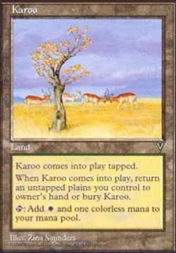 1x Karoo Moderate Play MTG Magic - Kid Icarus - - Image 1