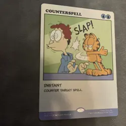 Counterspell, Foil, Garfield Secret Lair 2664, Magic MTG NM - Image 1