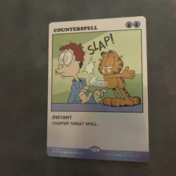 Counterspell, Foil, Garfield Secret Lair 2664, Magic MTG NM - Image 2