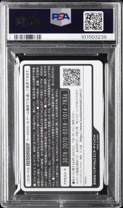 2016 POKEMON PROMO POKKEN TOURNAMENT BANA PASSPORT DARKRAI/PIKACHU PSA 10 - Image 2