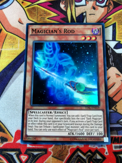 Magician's Rod tdil-en019 Unltd Ed (NM+) Super Rare Yu-Gi-Oh! - Image 1