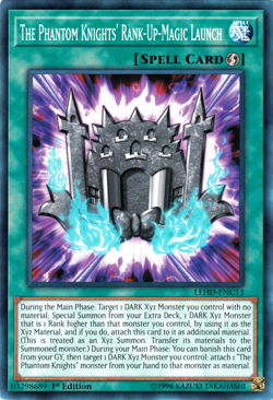 Yugioh The Phantom Knights' Rank-Up-Magic Launch LEHD Common 1st NM x3 - Image 1