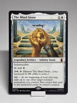 The Mind Stone Marvel Super Heroes MTG - 0021 MSH - Non Foil - Near Mint Mythic - Image 1