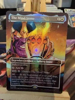 The Mind Stone (Borderless) Marvel Super Heroes Foil - Image 1