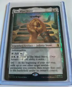 MTG The Mind Stone Marvel Super Heroes - Foil - NM Mythic 0021 - Image 1