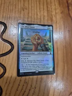 FOIL THE MIND STONE Marvel Super Heroes Magic MTG MINT In Hand Ready To Ship - Image 1