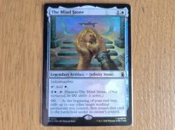 MTG The Mind Stone Marvel Super Heroes - Foil - NM Condition - Image 1