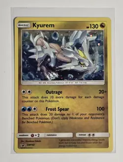 Kyurem SM142 Dragon Majesty Special Col Black Star Promo 2018 Pokemon TCG NM+ - Image 1