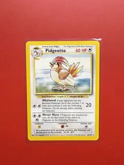 Pokemon TCG Pidgeotto Base Set LP – Vintage WOTC 1999 - Image 1