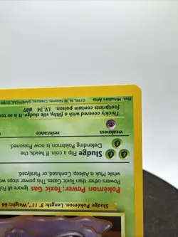 Pokemon Card Muk 13/62 Holo Rare Fossil WOTC 1999 - Image 5