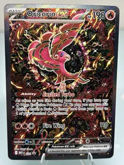 Pokemon TCG Mega Charizard X Ex 023 Promo Oricorio Ex 024 Promo Full Art Playmat - Image 2