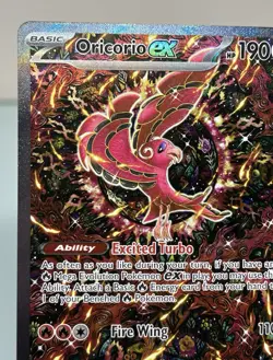 Pokemon TCG Mega Charizard X Ex 023 Promo Oricorio Ex 024 Promo Full Art Playmat - Image 3