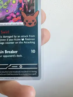 Pokemon TCG Spiritomb 087/132 - Mega Evolutions League Stamped Halloween Promo - Image 4