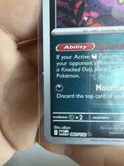 Pokemon TCG Spiritomb 087/132 - Mega Evolutions League Stamped Halloween Promo - Image 5