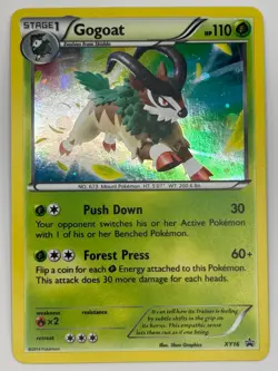 Gogoat XY16 Holo NM/M P XY Promo Pokemon - Image 1