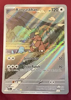 Kangaskhan 204/182 Sv10: Destined Rivals & Arvens Greedent 159/182 Mint cond. - Image 3
