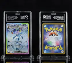 Glaceon ex 206/187 SV8a Terastal Fest ex 2024 Pokemon Japanese TAG PRISTIN 10 - Image 1