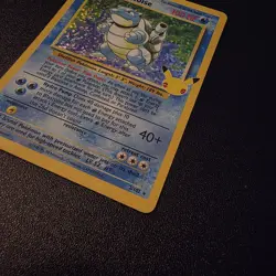 Pokemon TCG Blastoise Holo Card 25th Anniversary Celebration 2/102 - Image 5