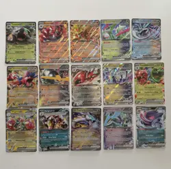 Temporal Forces 2024 Pokemon SV Holo ex Full Double Rare 15-Card Lot - Image 1