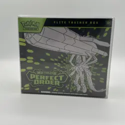 Pokemon TCG: Perfect Order Elite Trainer Box (SEALED) W Protector - Image 1