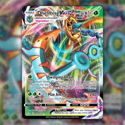 Dhelmise VMAX 010/072 (Shining Fates) NM Ultra Rare Full Art Holo Pokemon Card - Image 1
