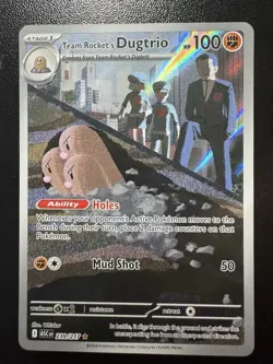 Team Rockets Dugtrio 239/217 ME:Ascended Heroes Pokemon TCG Near Mint - Image 1