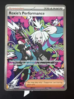 Roxie's Performance 121/086 Special Illustration Rare Chaos Rising Pokemon NM - Image 1