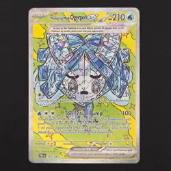 Pokemon TCG Wellspring Mask Ogerpon ex 152/131 Prismatic Evolutions SIR - NM - Image 1
