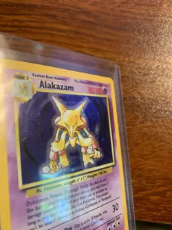 Alakazam Holo Base Set 1/102 Pokemon TCG Card LP Condition - Unlimited - Image 2