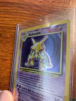 Alakazam Holo Base Set 1/102 Pokemon TCG Card LP Condition - Unlimited - Image 3
