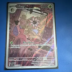 The Pokemon Company Pokemon TCG Lileep 145/142 SV07 Full Art Holo IR Eng - Image 1