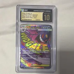 CGC Pristine 10 Pokemon Mega Gengar ex 230/193 Holo Japanese 350 HP - Image 1