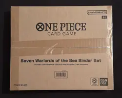 One Piece Card Game Seven Warlords of the Sea Binder Set - Factory Sealed - Image 1