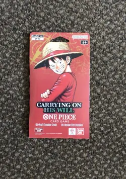 One Piece OP-13 CARRYING ON HIS WILL Sleeved Booster Pack - Heavy - 38.00g 🔥 🔥 - Image 2