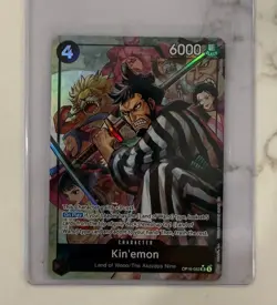 Kin'emon (Alternate Art) - The Time of Battle (OP16) English One Piece TCG - Image 1