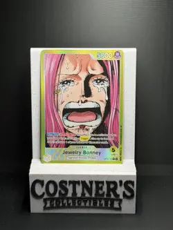 Jewelry Bonney (Alt Art) OP13-100 Leader One Piece Carrying On His Will English - Image 1