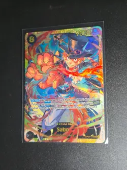 OP07-118 Sabo SEC Alternative Art One Piece TCG English Edition - Image 1