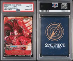 2023 ONE PIECE AWAKENING OF THE NEW ERA MONKEY D. LUFFY PSA 10 1st anniversary - Image 3