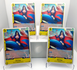 Shirley Playset - OP03-104 x4 - Pillars of Strength - One Piece TCG - English - Image 1