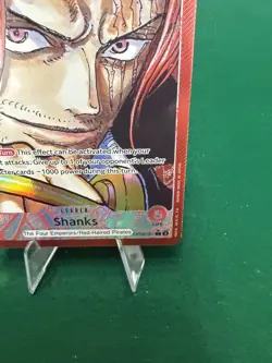 One Piece TCG Shanks OP09-001 Alt Art Leader English Near Mint - Image 3