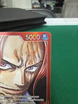 One Piece TCG Shanks OP09-001 Alt Art Leader English Near Mint - Image 5
