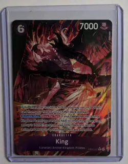 One Piece TCG: The Azure Sea’s Seven King OP-14 EB04-031 R Alt Art English - Image 1