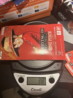 One Piece OP-13 CARRYING ON HIS WILL Sleeved Booster Pack - HEAVY - 38🔥🔥 - Image 1