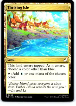Thriving Isle 263 Avatar: The Last Airbender: Eternal-Legal MTG NM - Image 1