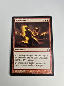 Wizards Pyrohemia Commander 2011 Enchantment Red Uncommon Regular 132 MTG - Image 1