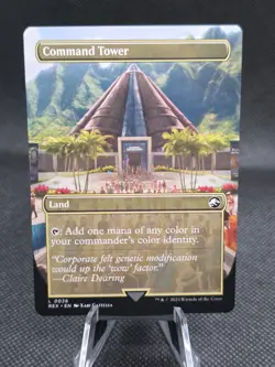 MTG - Command Tower (Borderless) - Jurassic World - Image 1