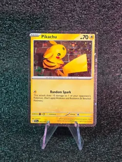 Pokemon Pikachu 051/162 Cosmos Foil Promo Card Collectors Chest - Image 1